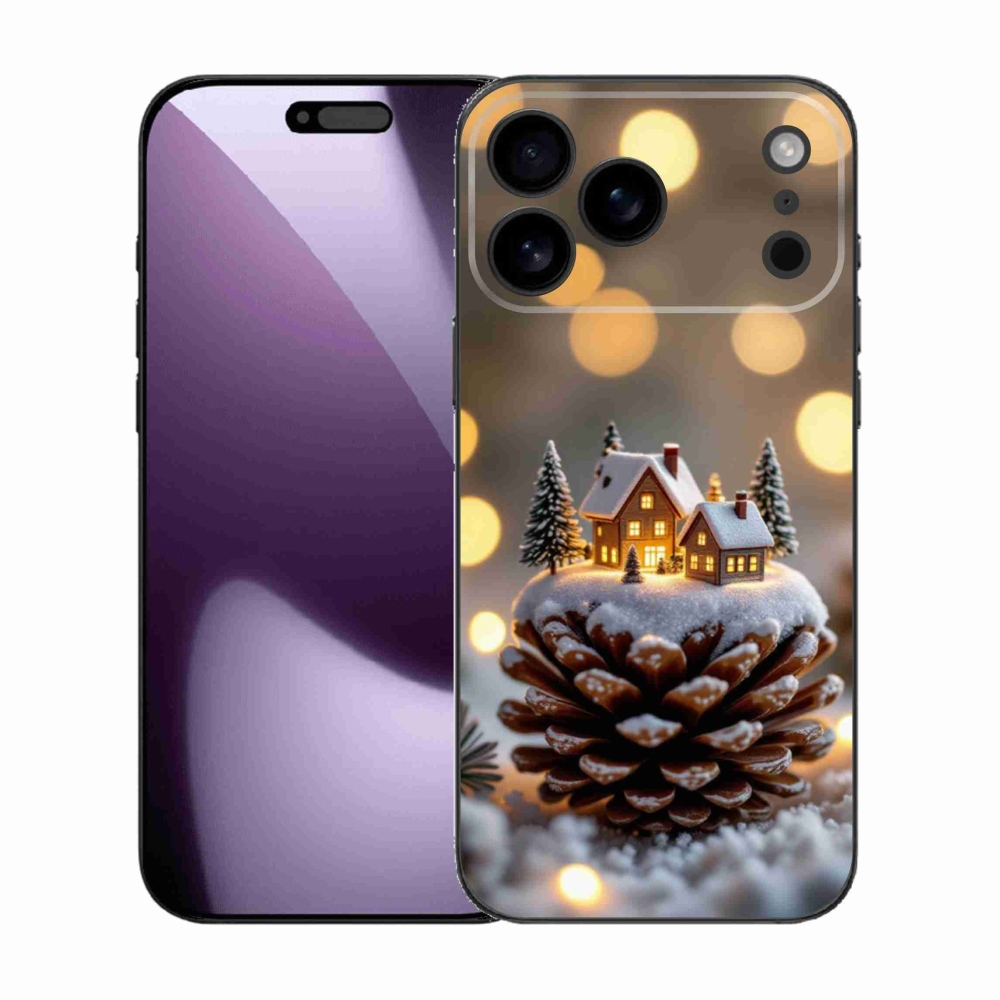 mmCase gél tok az iPhone 17 Pro Max-hoz – téli falu