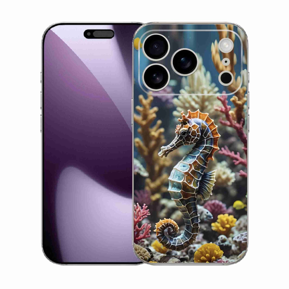 mmCase gél tok az iPhone 17 Pro-hoz – tengeri csikó 2