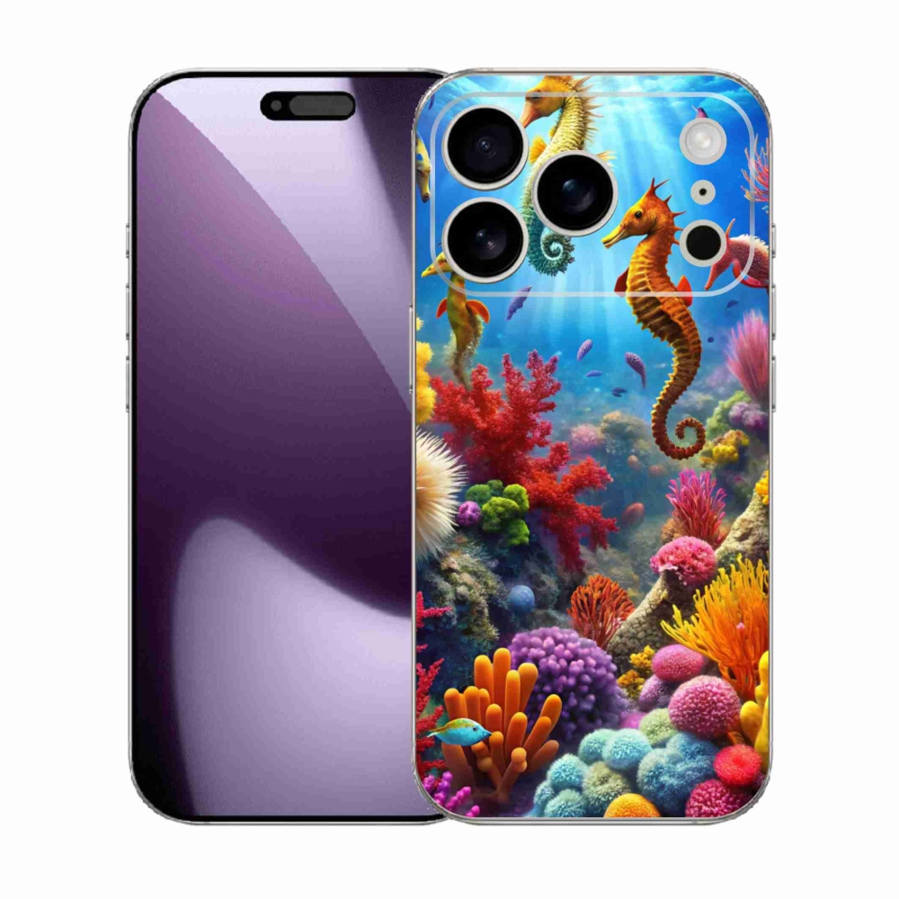 Zselés borítás mmCase iPhone 17 Pro készülékhez - Sea World 3