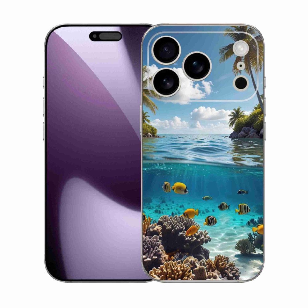 Zselés borítás mmCase iPhone 17 Pro készülékhez - Sea World 4