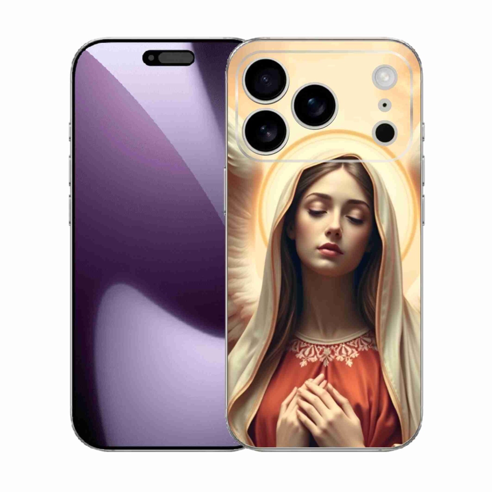 Gél borítás mmCase iPhone 17 Pro készülékhez - Vallási motívum