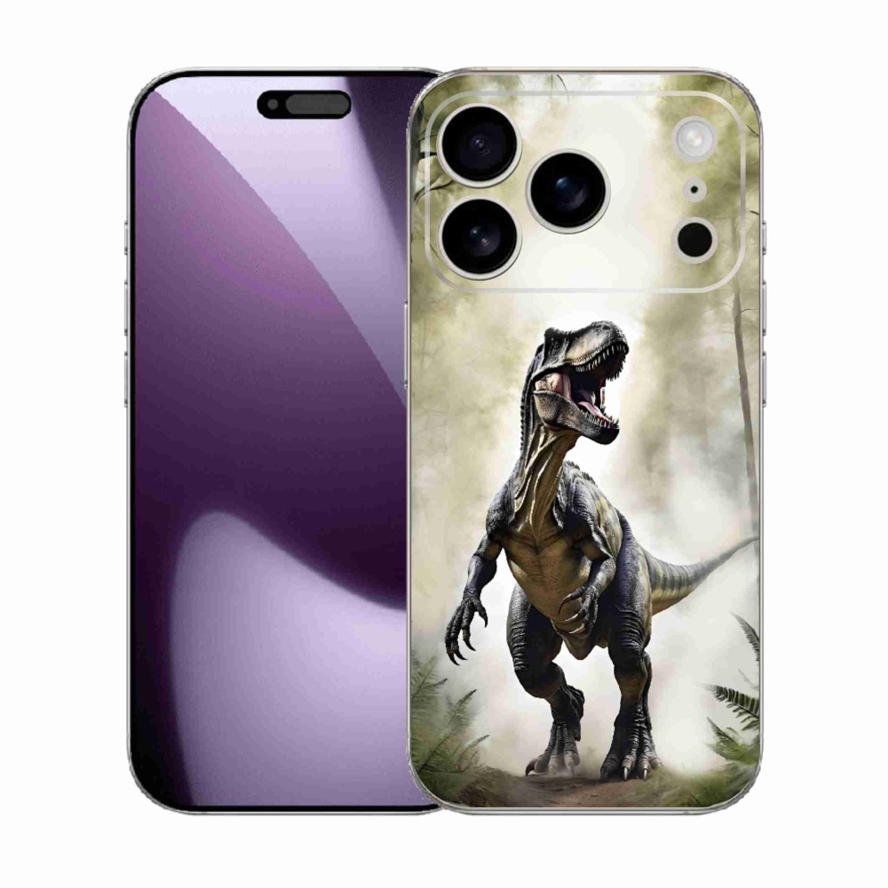mmCase gél tok az iPhone 17 Pro-hoz – dühös T-Rex