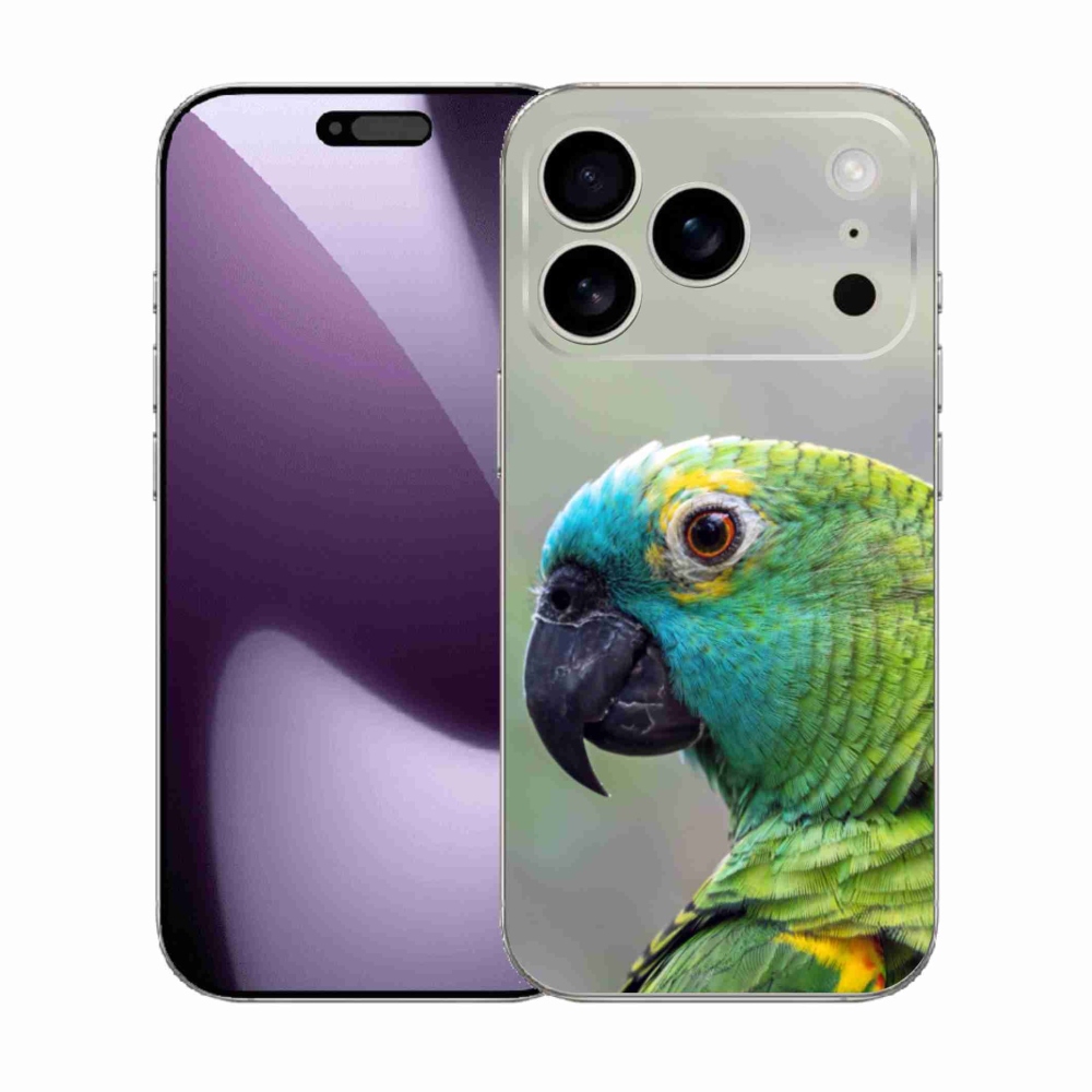 Zselés borítás mmCase iPhone 17 Pro készülékhez - papagáj amazon