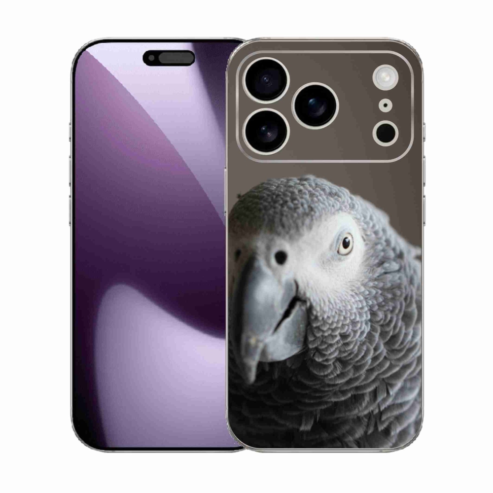 Zselés borítás mmCase iPhone 17 Pro készülékhez - papagáj jacko 2