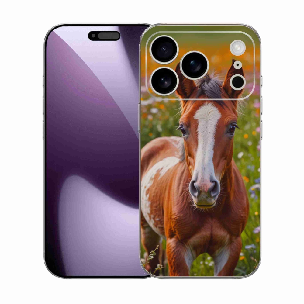 mmCase gél tok az iPhone 17 Pro-hoz – aranyos csikó