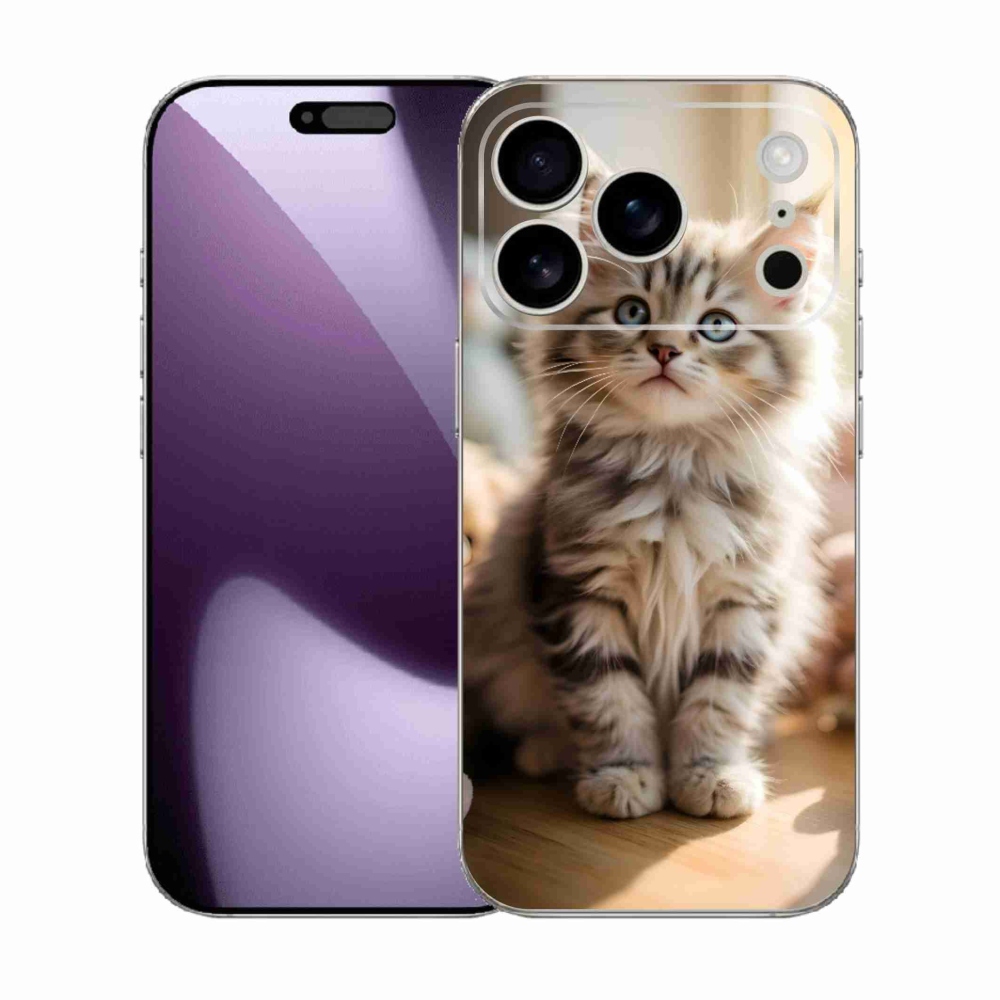 mmCase gél tok az iPhone 17 Pro-hoz – aranyos cica 10