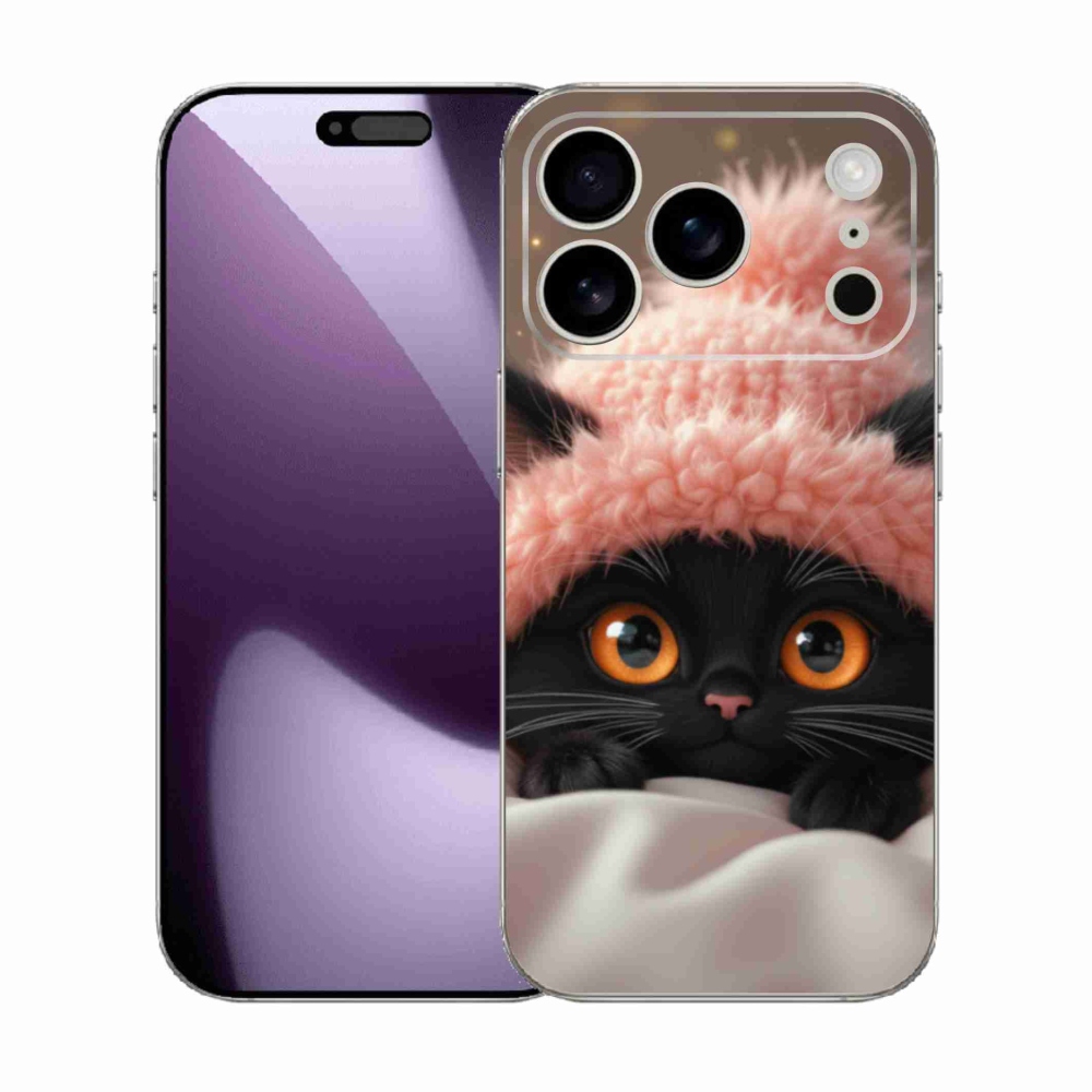 Gél borítás mmCase iPhone 17 Pro készülékhez - aranyos cica 7