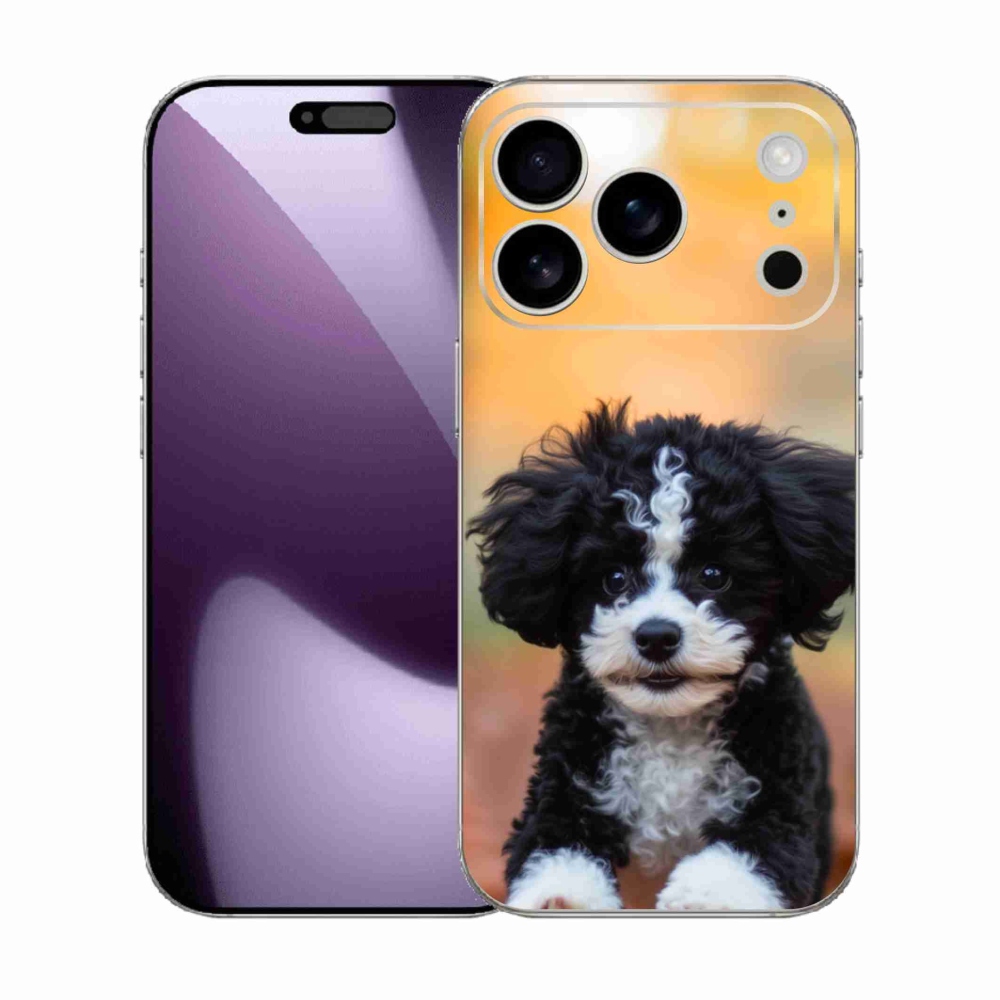 Gél borítás mmCase iPhone 17 Pro készülékhez - aranyos kiskutya 2