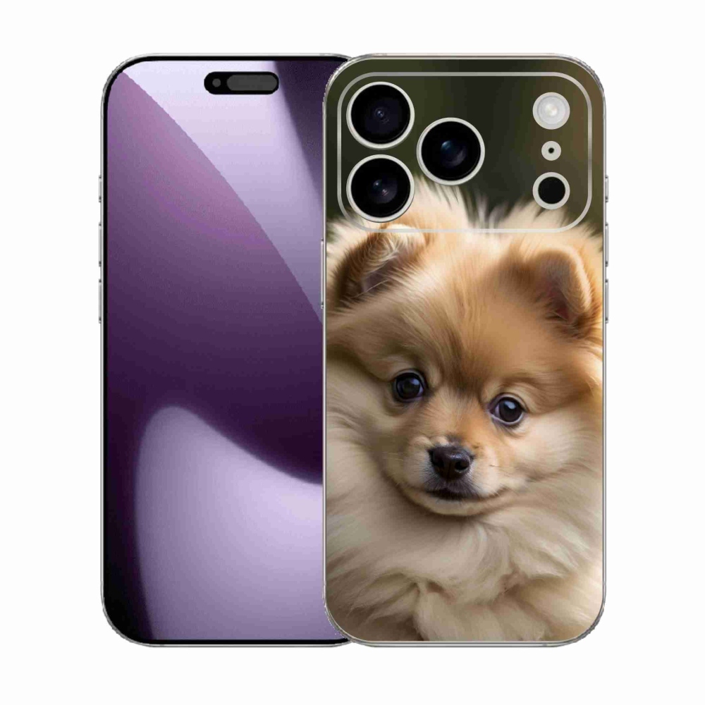 mmCase gél tok az iPhone 17 Pro-hoz – aranyos pomerániai 2