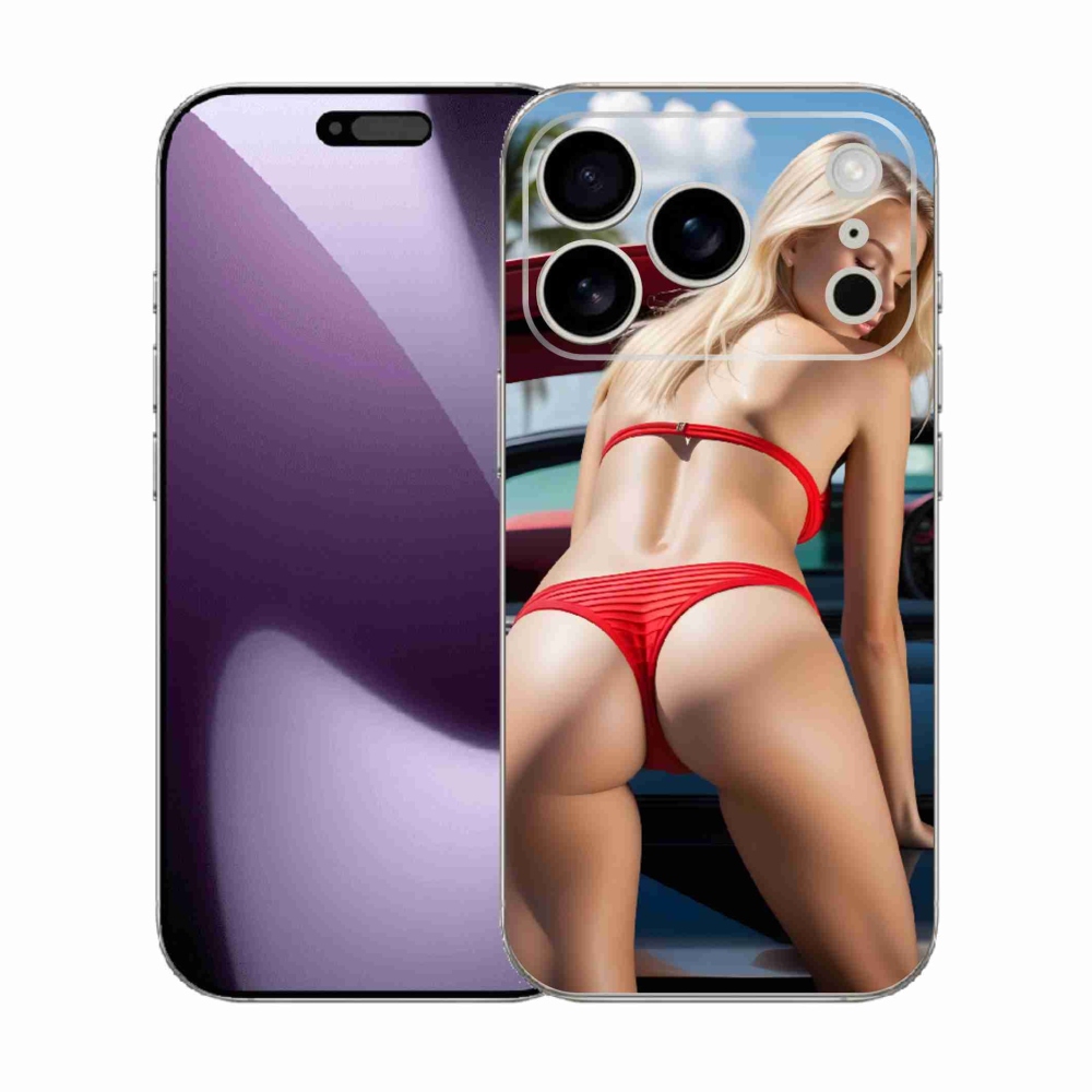 mmCase gél tok az iPhone 17 Pro-hoz – szexi nő 2