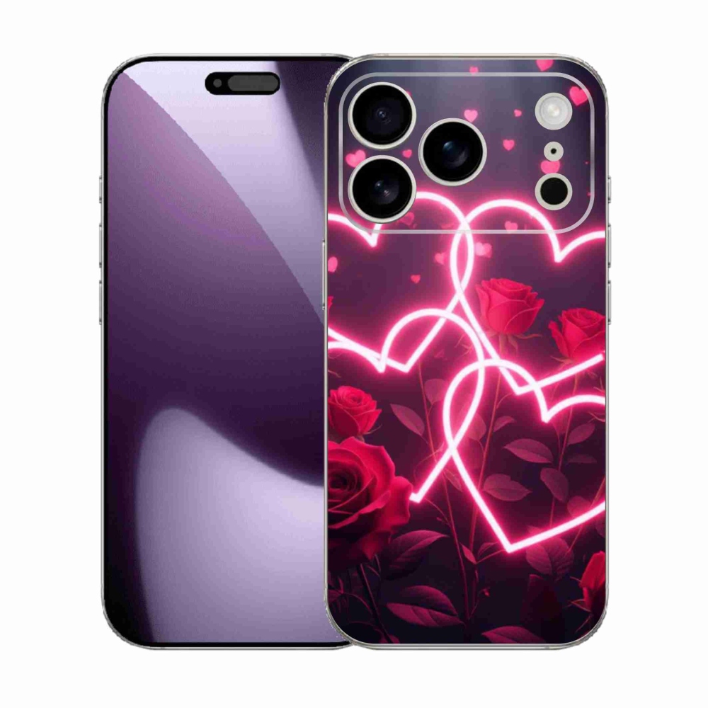 Gél borítás mmCase iPhone 17 Pro készülékhez - Szerelem szíve