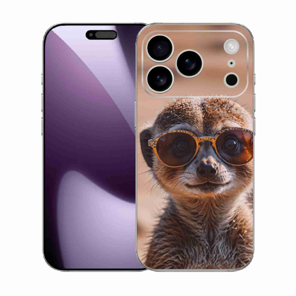 Gél borítás mmCase iPhone 17 Pro készülékhez - stílusos surikata