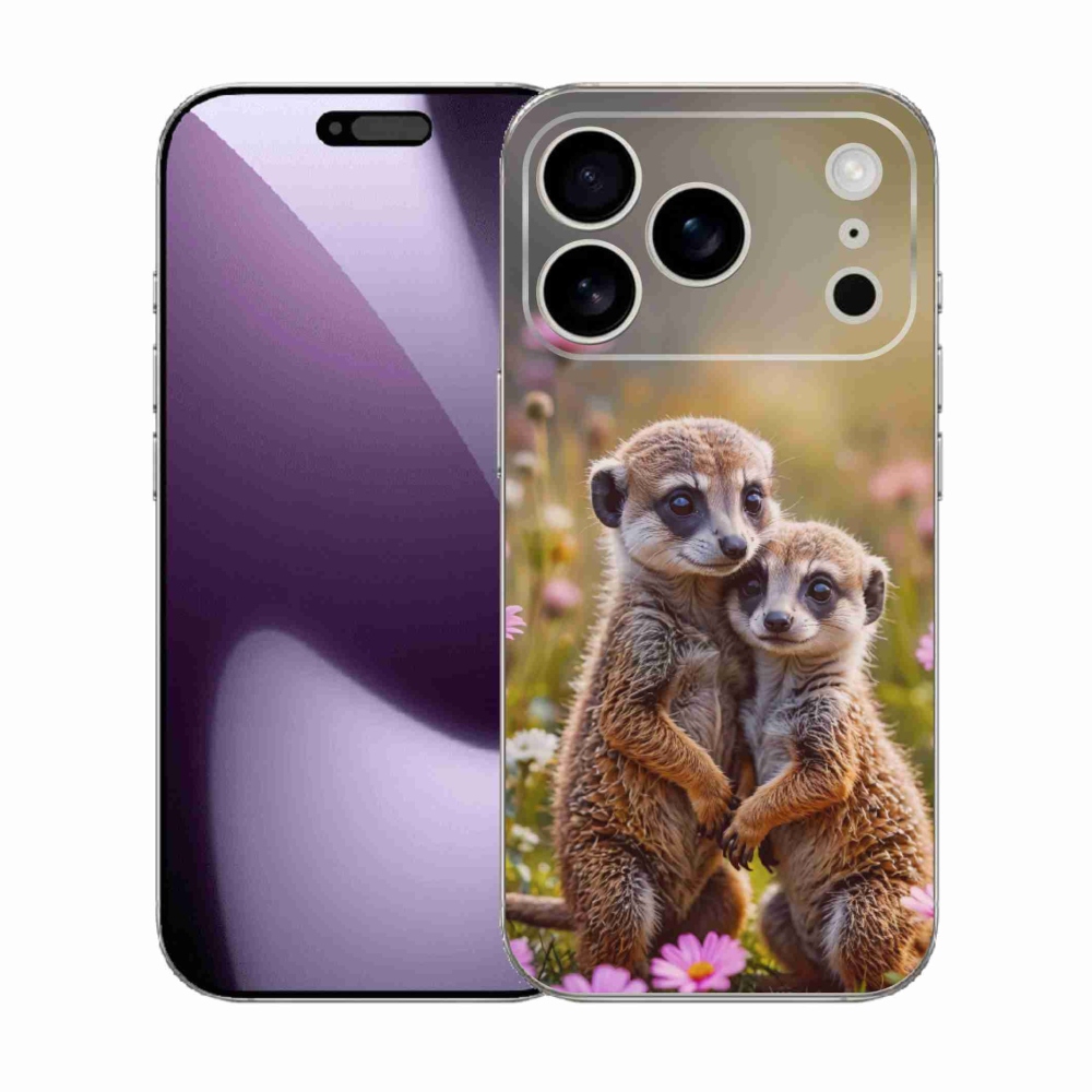mmCase gél tok az iPhone 17 Pro-hoz – szurikáta-duó