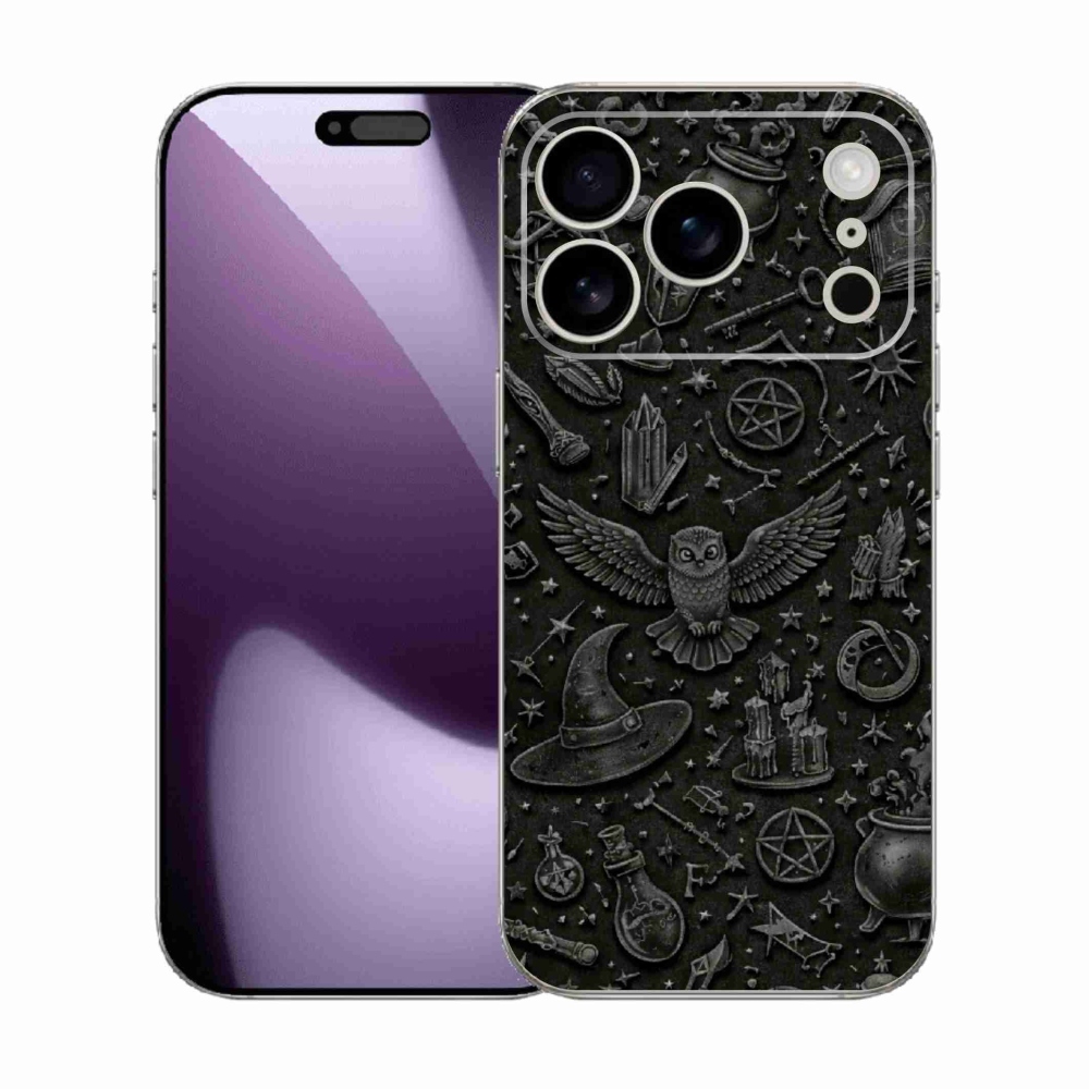 mmCase gél tok az iPhone 17 Pro-hoz – sötét varázslatos világ