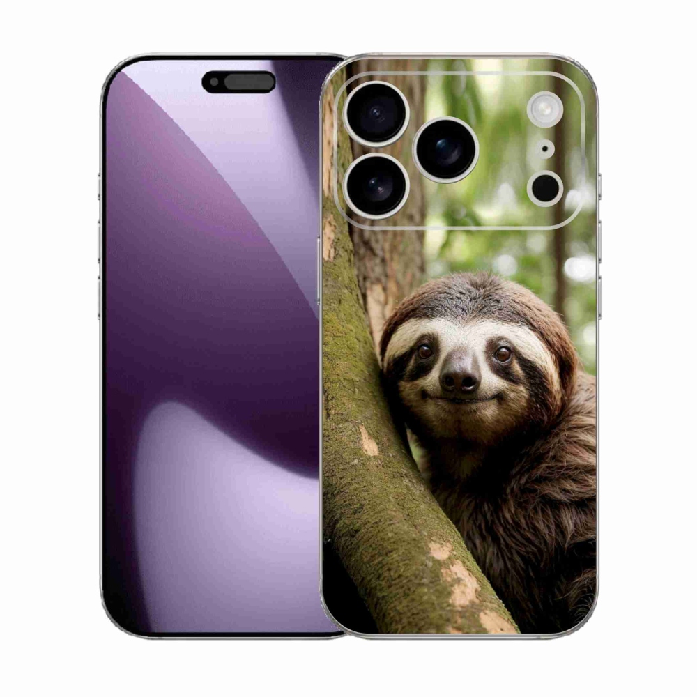 mmCase gél tok az iPhone 17 Pro-hoz – mosolygós lajhár