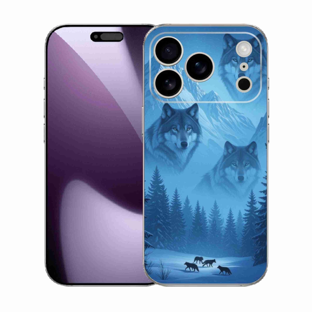 Gél védőburkolat mmCase iPhone 17 Pro készülékhez - farkas csomag