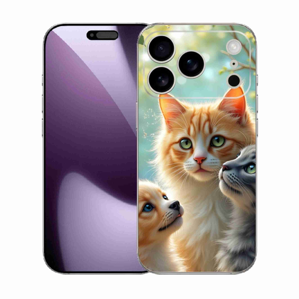 Gél borítás mmCase iPhone 17 Pro készülékhez - Állati barátság 2