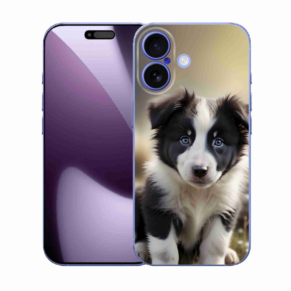 mmCase gél tok az iPhone 17-hez – aranyos border collie