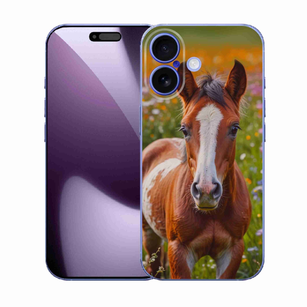 mmCase gél tok az iPhone 17-hez – aranyos csikó