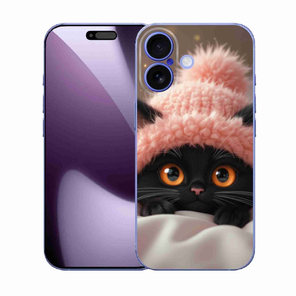 Gél borítás mmCase iPhone 17 készülékhez - aranyos cica 7