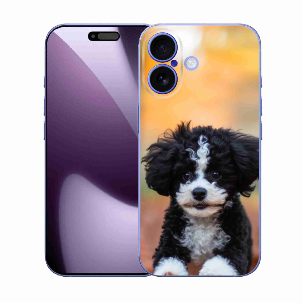 Gél borítás mmCase iPhone 17 készülékhez - aranyos kiskutya 2