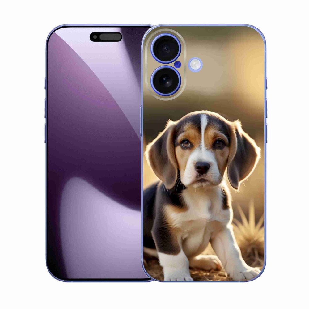 mmCase gél tok az iPhone 17-hez – aranyos beagle