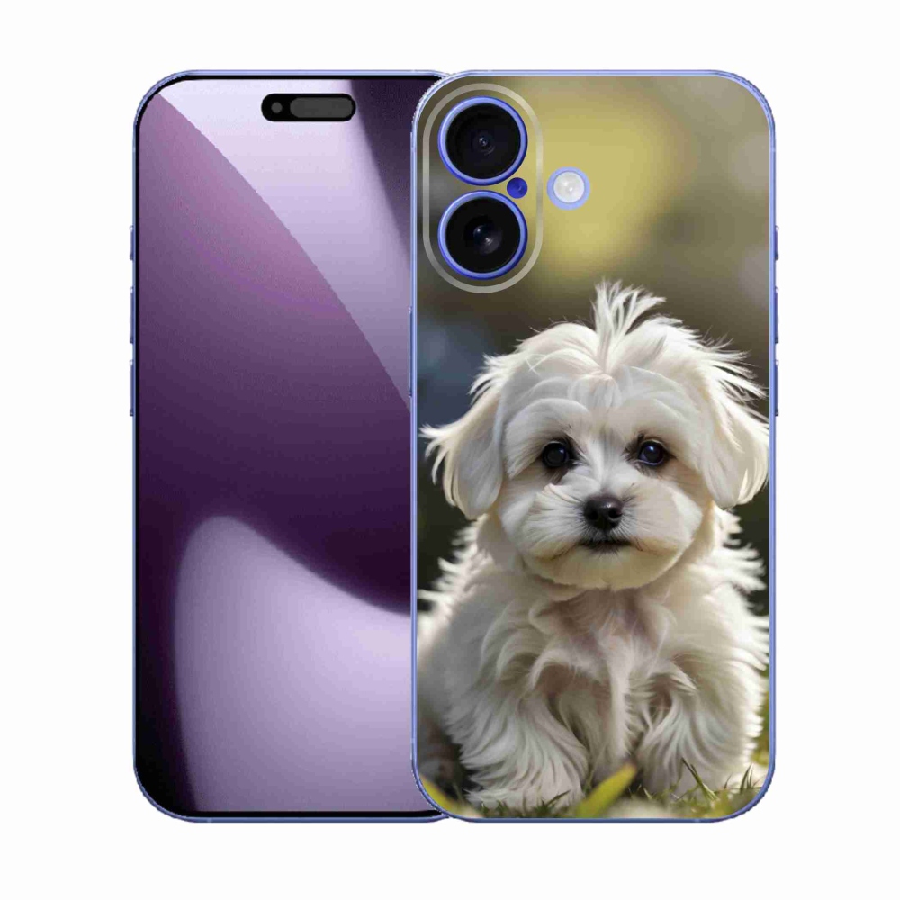 mmCase gél tok az iPhone 17-hez – aranyos máltai kutyus