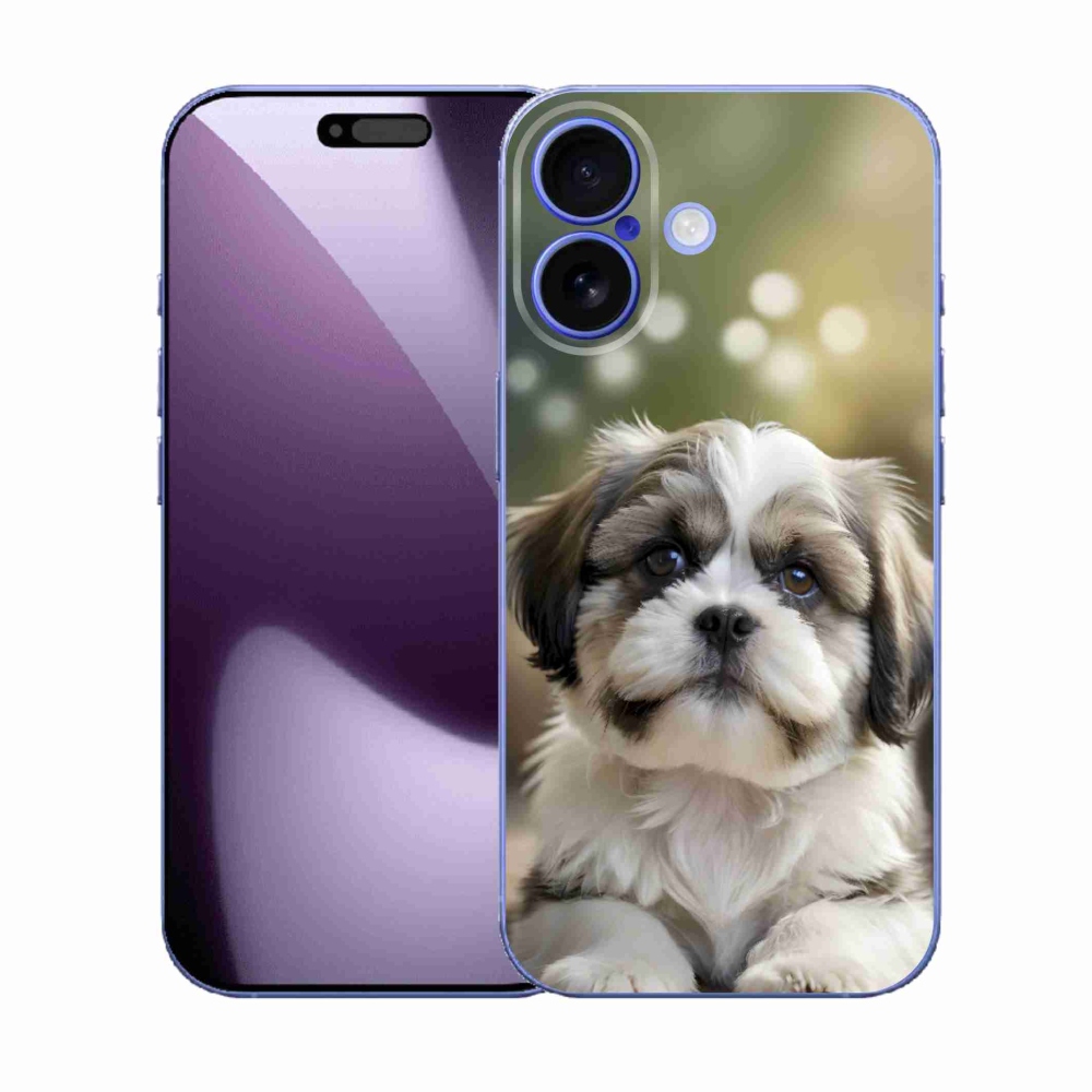 mmCase gél tok az iPhone 17-hez – aranyos shih-tzu