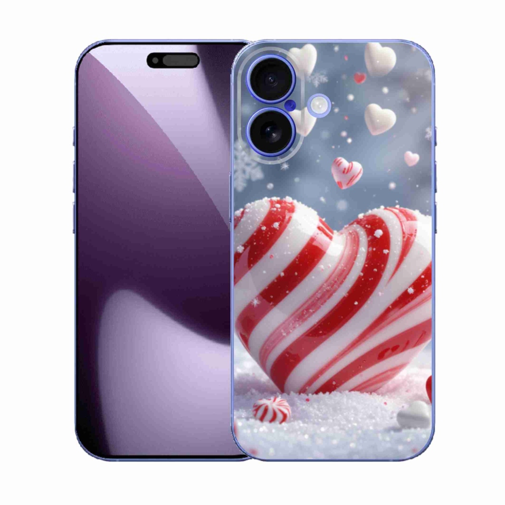 Gél borítás mmCase iPhone 17 készülékhez - édes szív