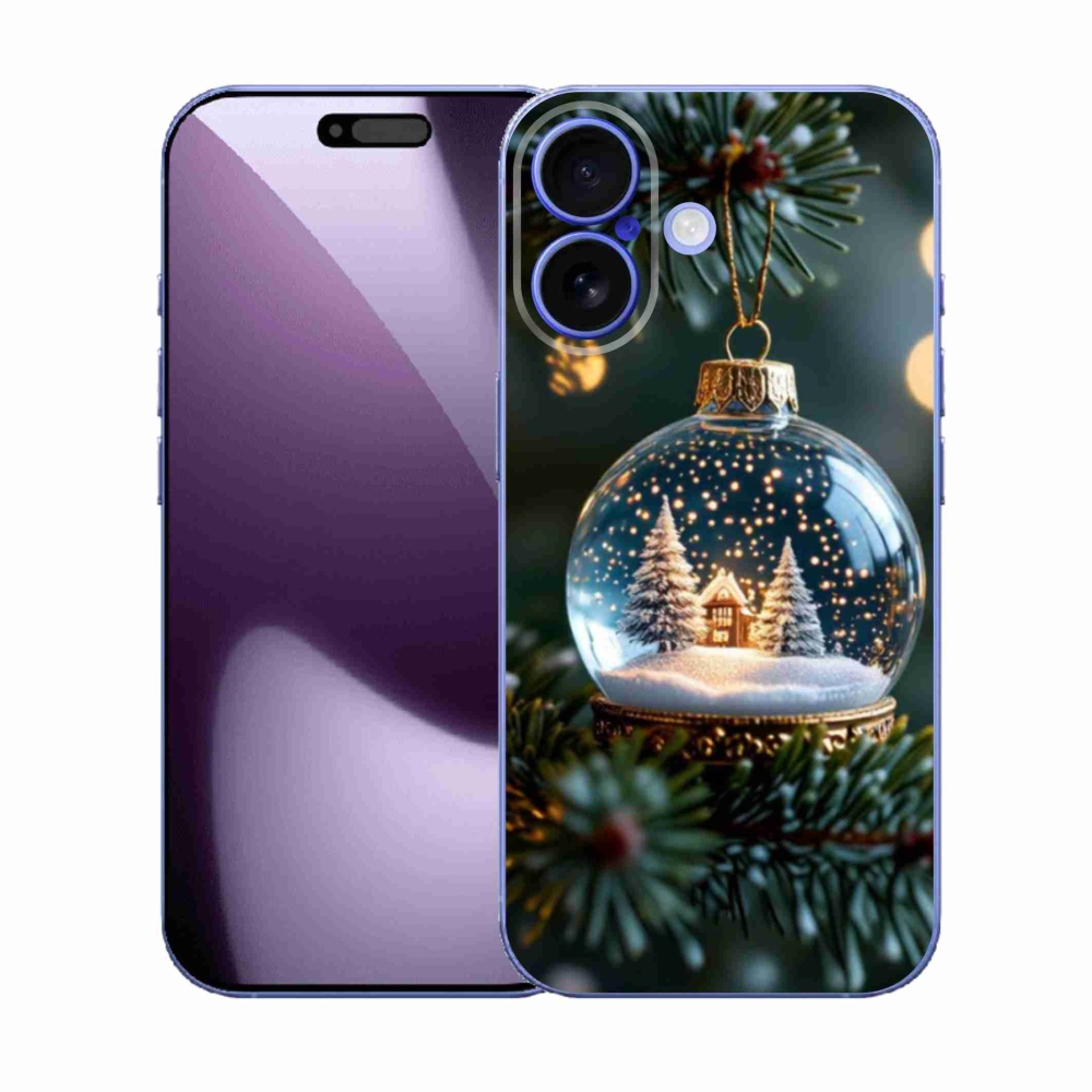 Gél borítás mmCase iPhone 17 készülékhez - Karácsonyi gömb 2