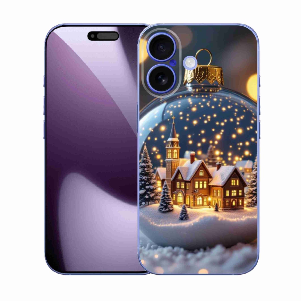 Gél borítás mmCase iPhone 17 - Karácsonyi golyók 4