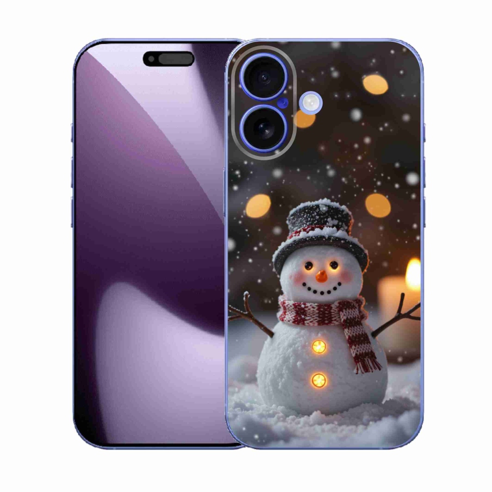 mmCase gél tok az iPhone 17-hez – vidám hóember