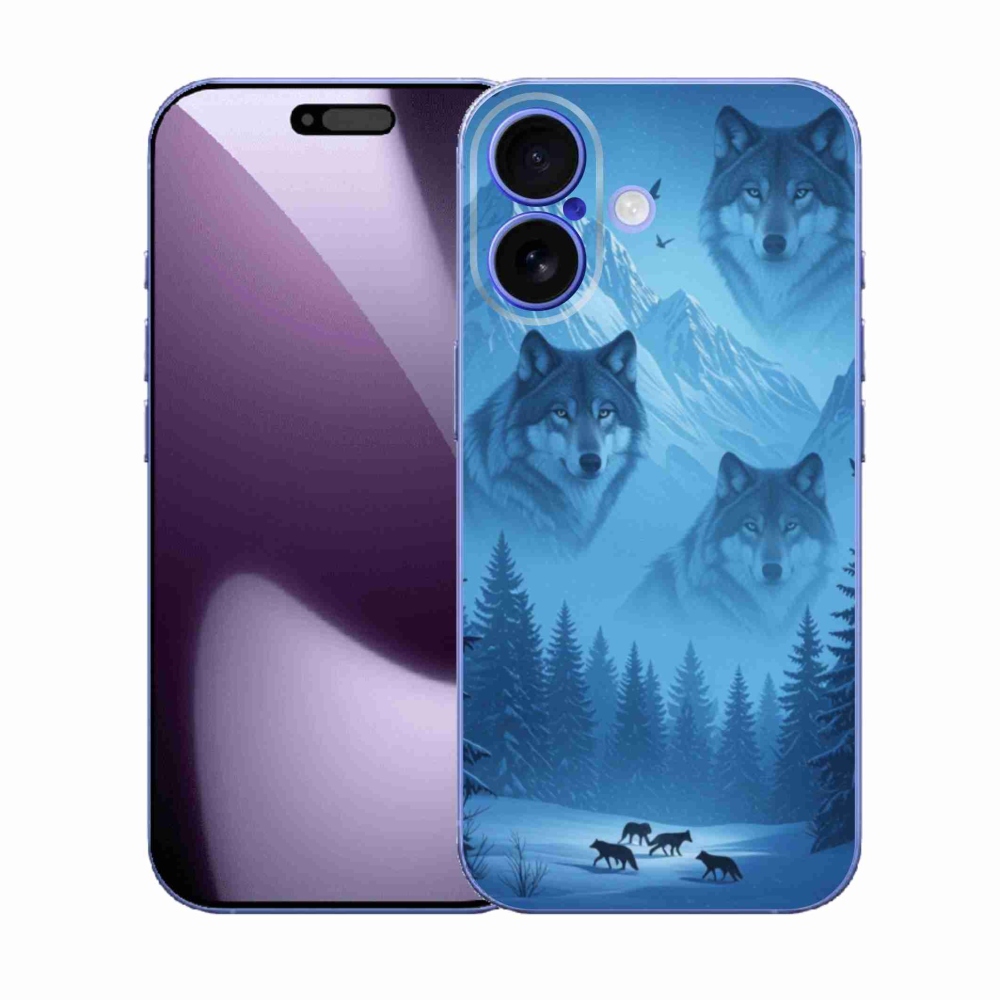 Zselés borítás mmCase iPhone 17 készülékhez - farkas csomag