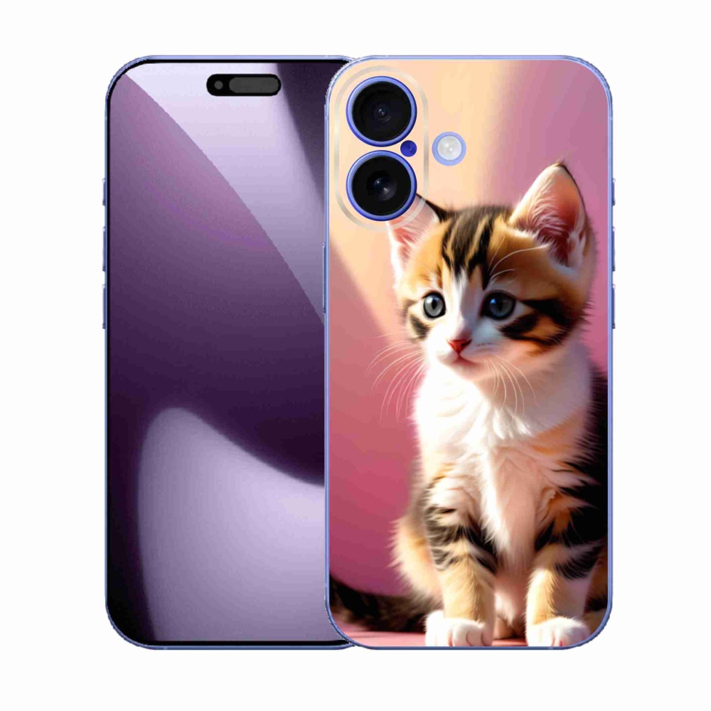 Gél borítás mmCase iPhone 17 készülékhez - kíváncsi cica 2