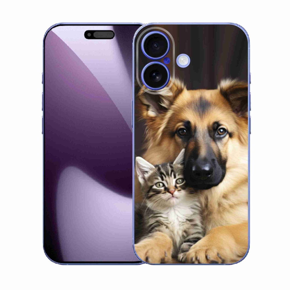 Zselés borítás mmCase iPhone 17 készülékhez - állati barátság