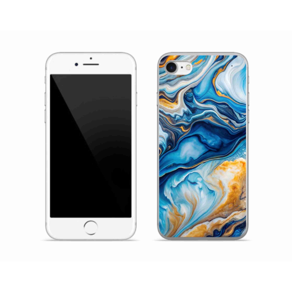 Gél borítás mmCase iPhone SE (2020) - absztrakt motívum 34