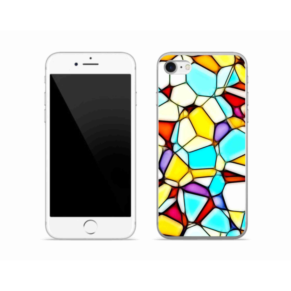 Gél borítás mmCase iPhone SE (2020) - absztrakt motívum 40