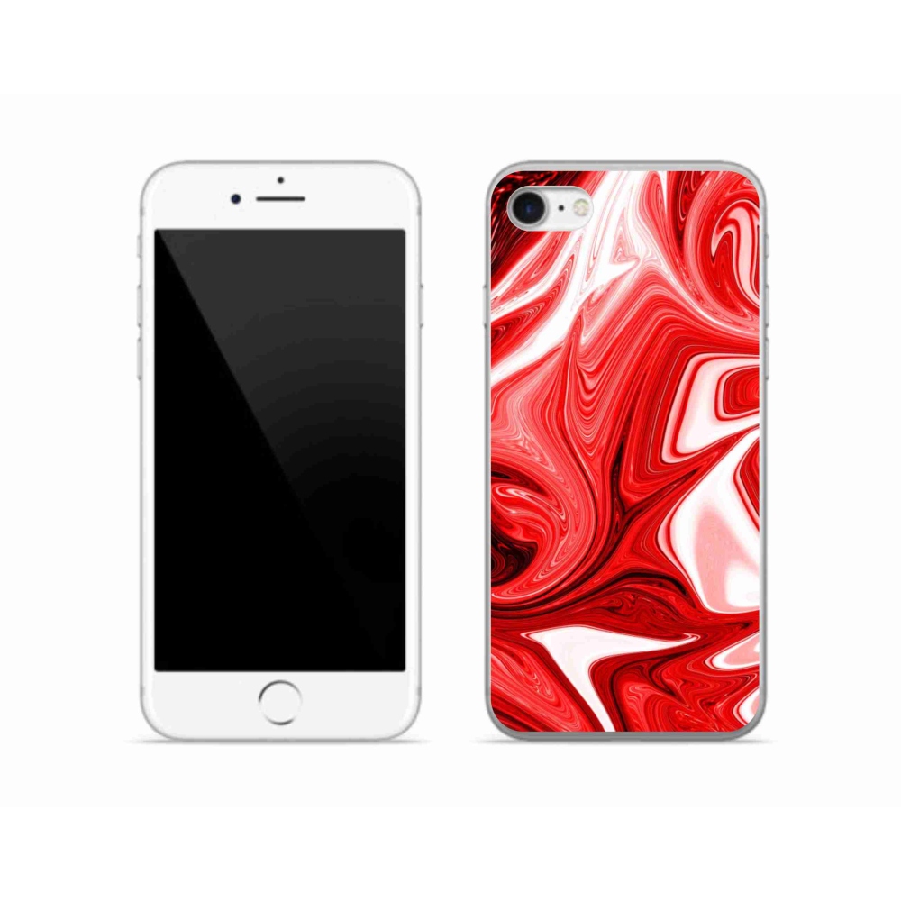 Gél borítás mmCase iPhone SE (2020) - absztrakt motívum 43