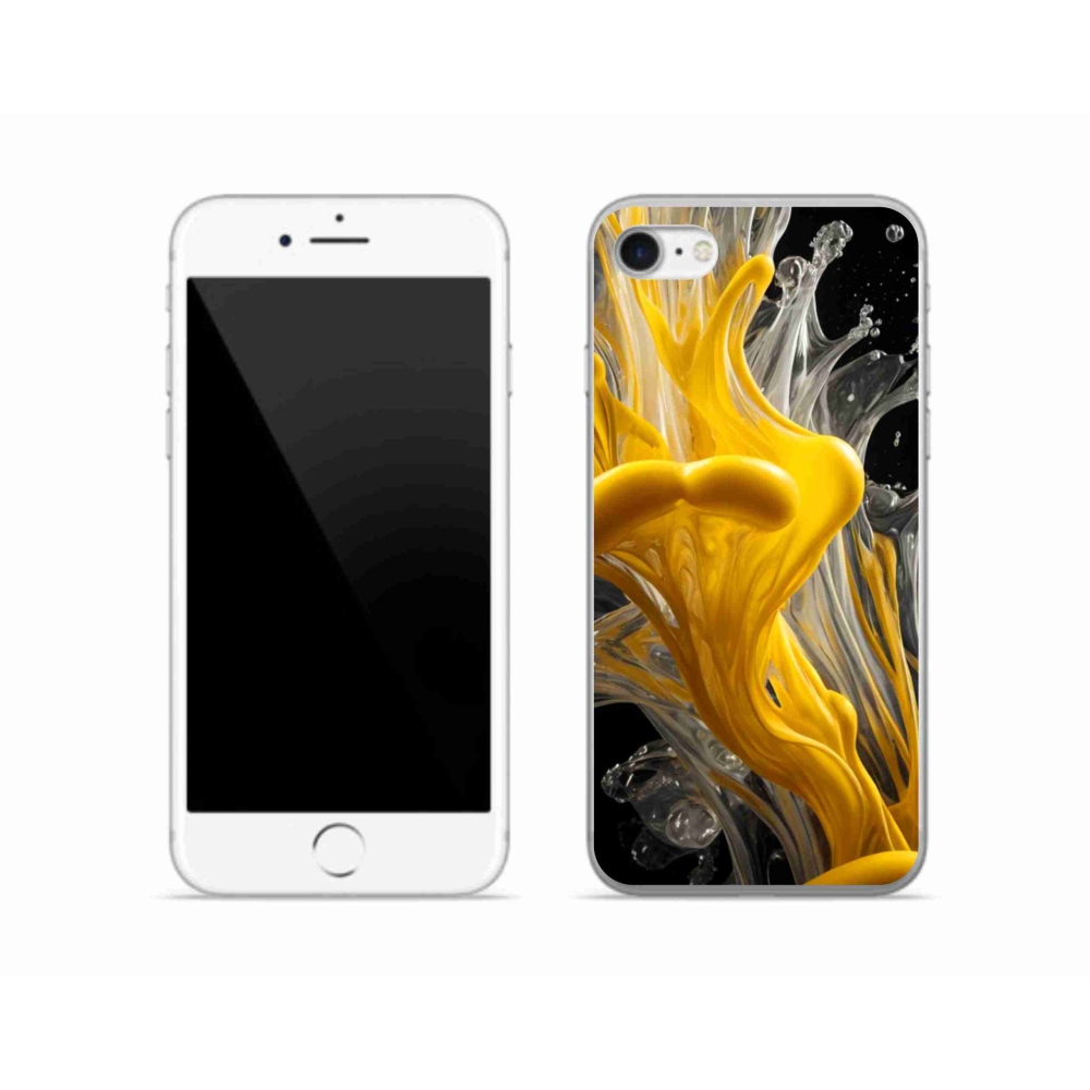 Gél borítás mmCase iPhone SE (2020) - absztrakt motívum 48