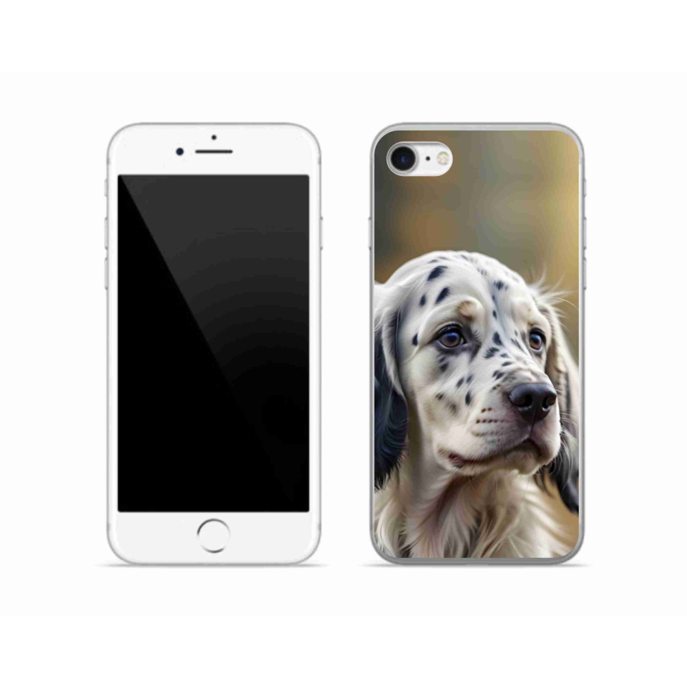 Zselés borítás mmCase iPhone SE (2020) - English Setter