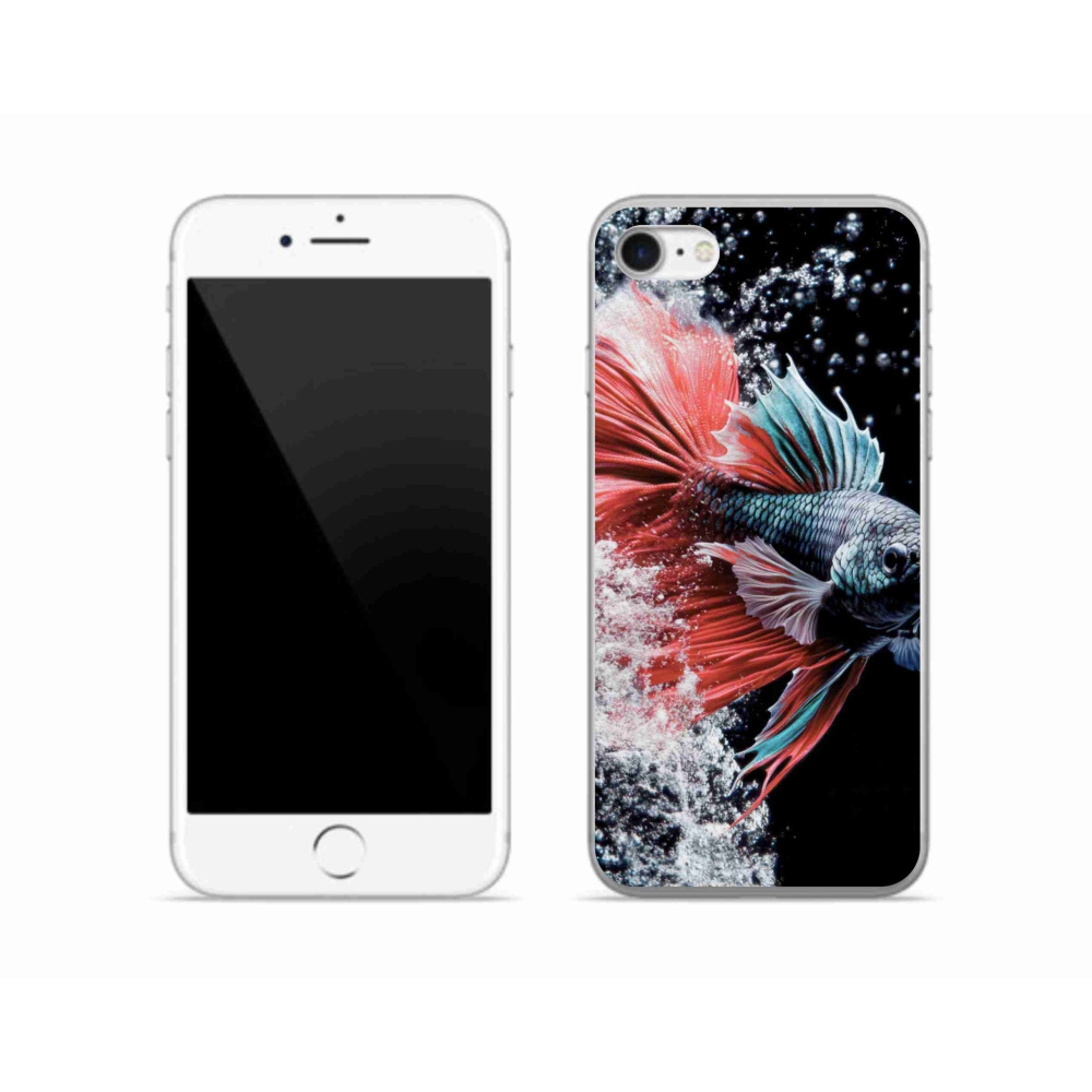 Gél borítás mmCase iPhone SE (2020) - Harcos nőhöz