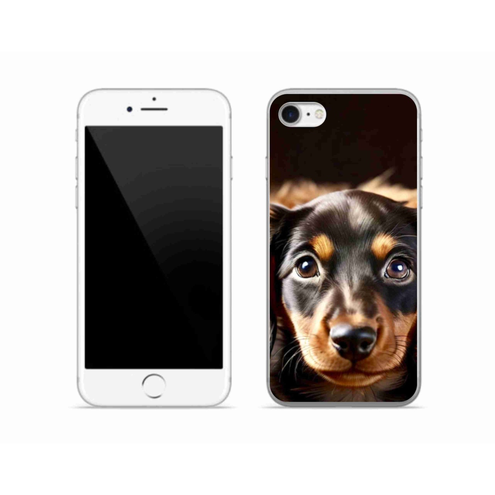 Zselés borítás mmCase iPhone SE (2020) - tacskó