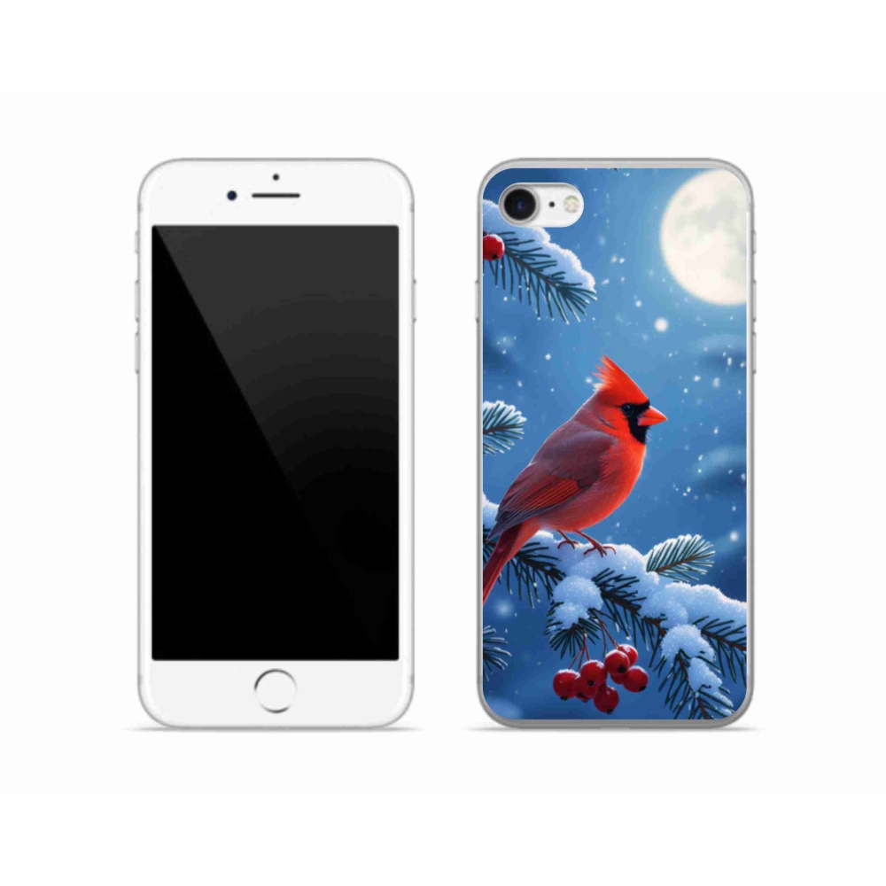 mmCase gél tok az iPhone SE (2020) készülékhez – kardinális piros