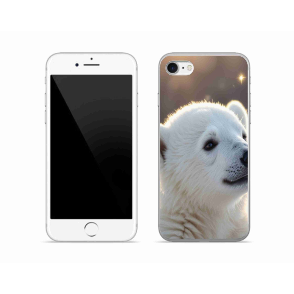 Zselés borítás mmCase iPhone SE (2020) - jegesmedve