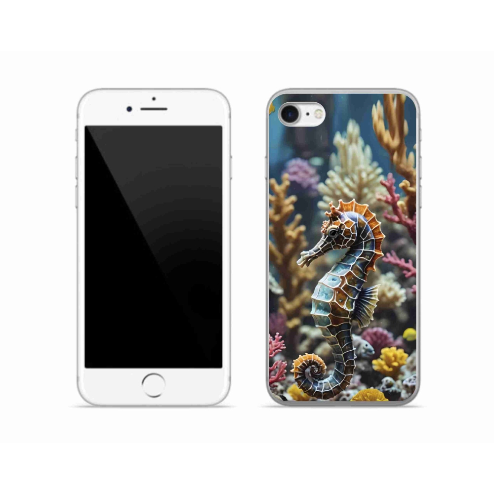 mmCase gél tok az iPhone SE (2020) készülékhez – tengeri csikó 2