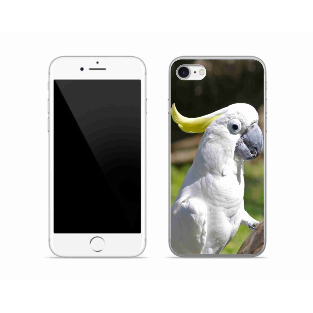 Zselés borítás mmCase iPhone SE (2020) - papagáj kakadu 2