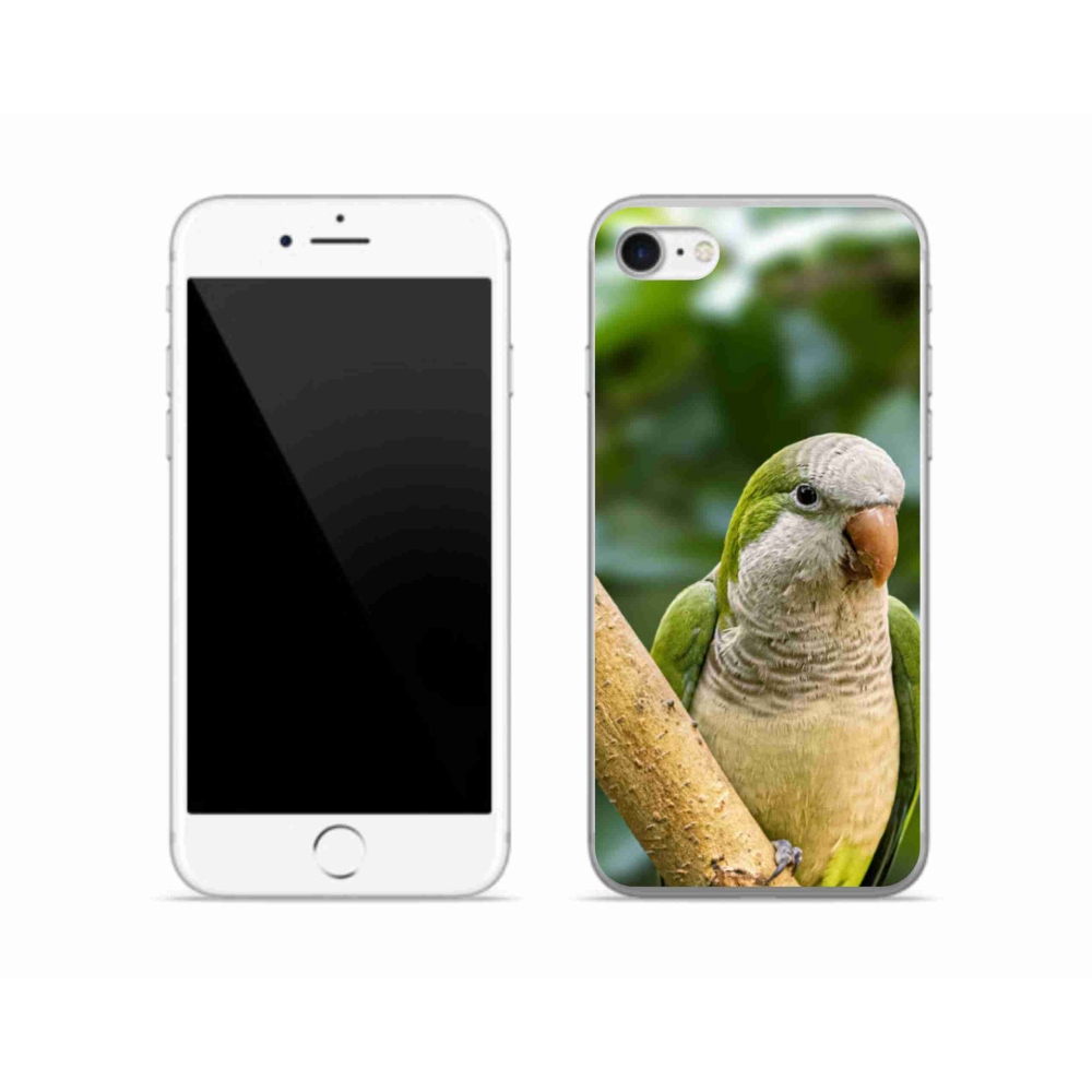 Zselés tok mmCase iPhone SE (2020) - papagáj