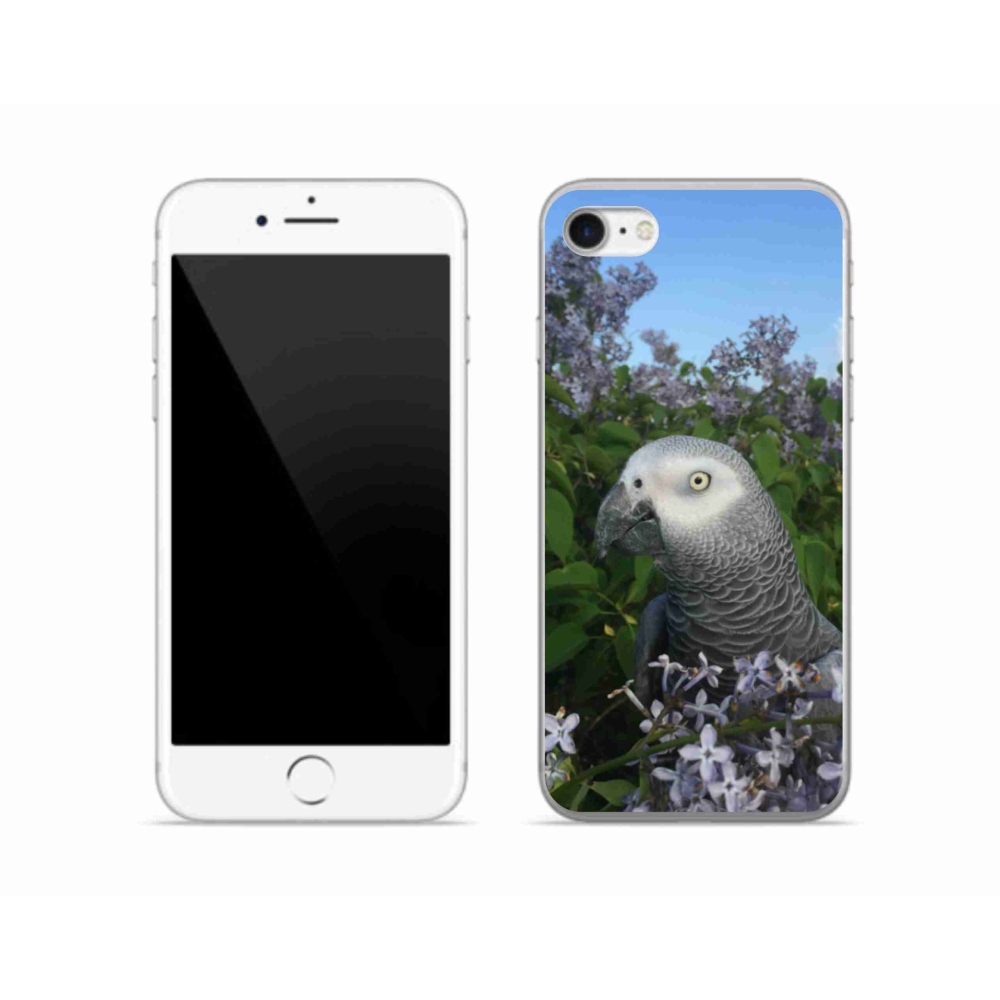 Zselés tok mmCase iPhone SE (2020) - papagáj