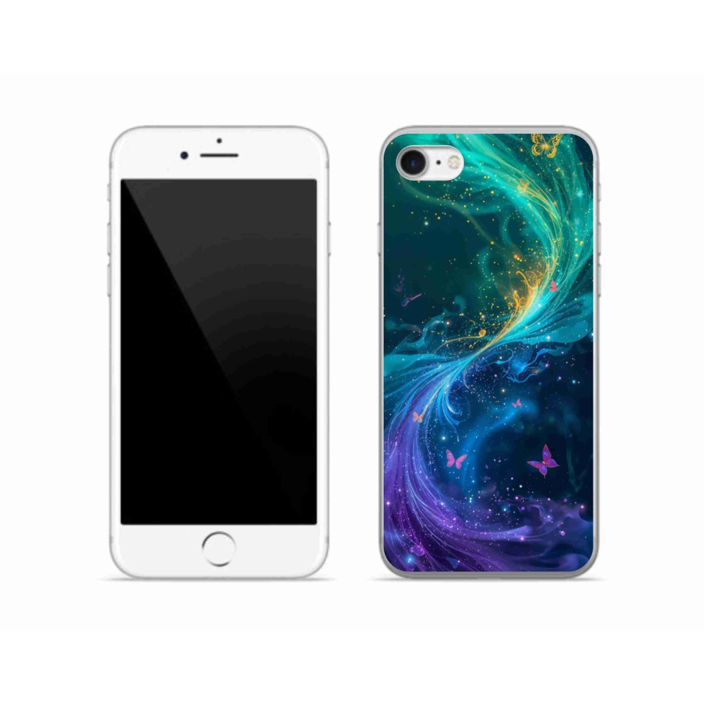 Gél borítás mmCase iPhone SE (2022) - absztrakt motívum 31