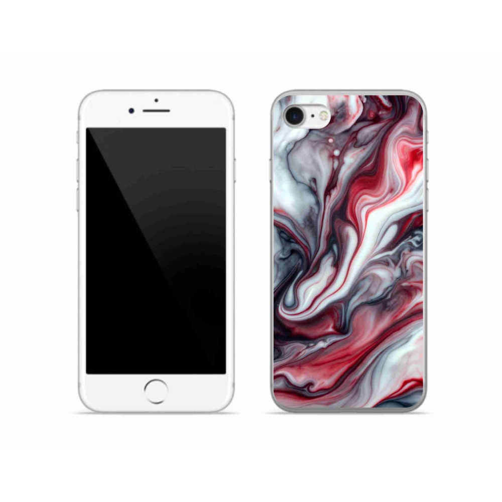 Gél borítás mmCase iPhone SE (2022) - absztrakt motívum 37